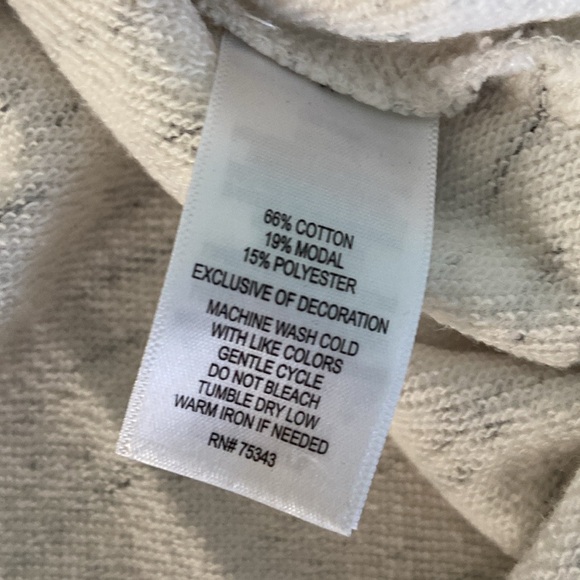 St Tropez West NWOT Soft Sweatshirt Dress w Pockets - Picture 10 of 11